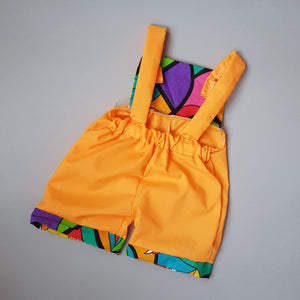 Bright Neon Lightweight Cotton Summer Playsuit