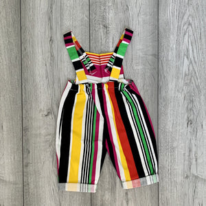 Liquorice Striped Vibrant Romper