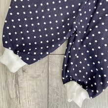 Load image into Gallery viewer, Spots &amp; Stripes Quirky Baby Romper
