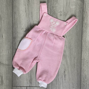 Comfy Fleece-Lined Baby Animal Romper