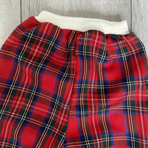 Classic Red Tartan Baby Trousers