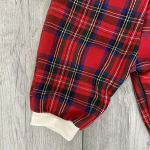 Classic Red Tartan Baby Trousers