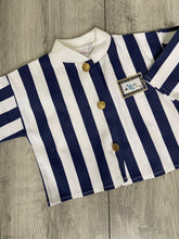 Load image into Gallery viewer, Nautical Button Up Top
