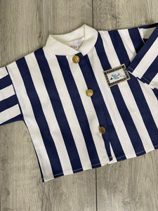 Nautical Button Up Top