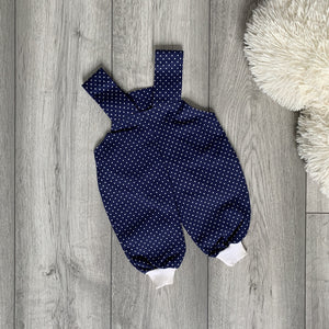 Charming Polka-Dot Romper Set With Bow