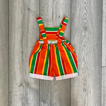 Load image into Gallery viewer, Citrus Striped Cotton Summer Playsuit
