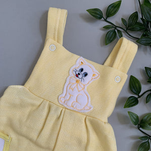 Comfy Fleece-Lined Baby Animal Romper