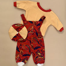 Load image into Gallery viewer, Paisley Print Quirky Set With Cotton Romper
