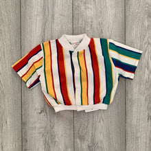 Load image into Gallery viewer, Preppy 60&#39;s Striped Unisex Two-Piece Summer Set
