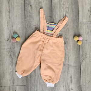 Colourful Fleece-Lined Cosy Baby Romper