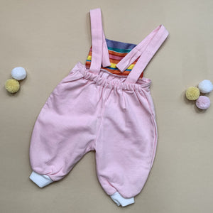 Colourful Fleece-Lined Cosy Baby Romper