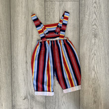 Load image into Gallery viewer, Blueberry Jam Striped Unisex Romper
